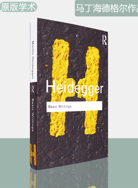 【现货】Basic Writings: Martin Heidegger 马丁海德格尔作品选集 Routledge Classics 经典系列