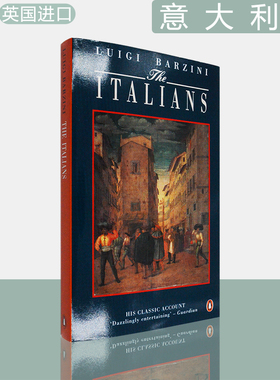 【现货】意大利人：一个民族的优点和缺点 The Italians 路易吉·巴尔齐尼 Luigi Barzini 英版进口 英文原版书