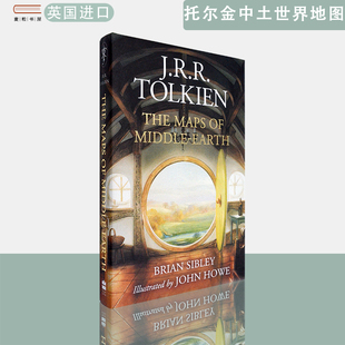 【现货】英文原版托尔金中土世界地图The Maps of Middle-earth: From Númenor and Beleriand to Wilderland and Middle-earth