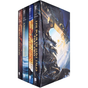 【现货】中洲世界史 第一盒 4册盒装精装版 The History of Middle-earth 托尔金 J. R. R. Tolkien 英版进口 英文原版书