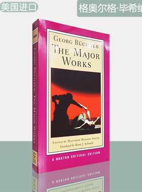 【现货】格奥尔格·毕希纳选集 Georg Büchner: A Norton Critical Edition 诺顿评论集 译者 Henry Schmidt 正版进口