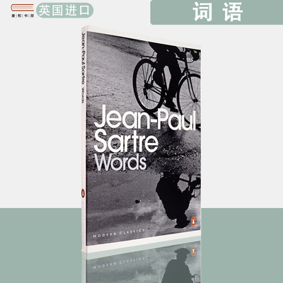 【现货】英文原版文字生涯萨特传Words Jean-Paul Sartre词语企鹅经典系列