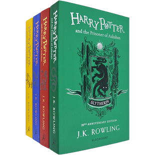 【现货】哈利波特与阿兹卡班囚徒学院版4册合售 共4本 平装版 Harry Potter and the Prisoner of Azkaban 罗琳 J. K. Rowling