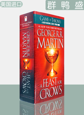【现货】冰与火之歌第四卷：群鸦盛宴 口袋版 A Feast for Crows: A Song of Ice and Fire 马丁 Game of Thrones