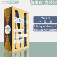 【现货】Moliere 莫里哀作品集 The Complete Richard Wilbur Translations 威尔伯翻译 美国文库系列 两卷套 盒装版 精装原版书