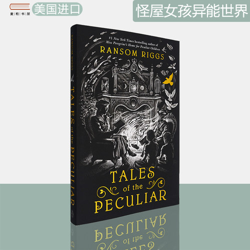 现货美版怪屋女孩异能世界插画版