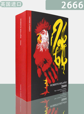 【现货】包邮英文原版2666 Roberto Bolano罗贝托·波拉尼奥代表作 vintage 经典系列