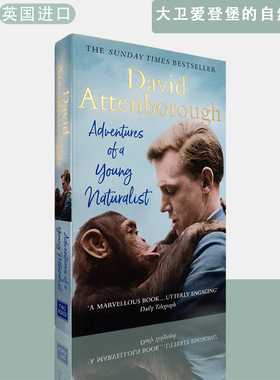 现货包邮英文原版大卫爱登堡的自然之旅Adventures of a Young Naturalist David Attenborough