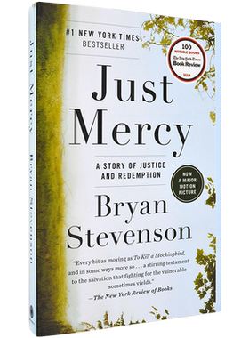 【现货】Just Mercy: A Story of Justice and Redemption 正义的慈悲 Bryan Stevenson 布莱恩史蒂文森 正版进口 英文原版书
