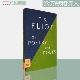 Eliot FSG 進口 艾略特 Poets 美版 現貨 Poetry 論詩歌和詩人On 書 Classics 英文原版 and