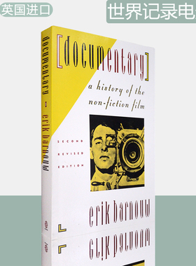 【现货】Documentary: A History of the Non-Fiction Film 纪录片非虚构电影史 Erik Barnouw 世界记录电影史 牛津大学出版社