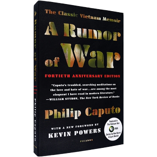 【现货】最残酷的夏天 A Rumor of War 战争的谣言 Philip Caputo 菲利普·卡普托 正版进口 英文原版书