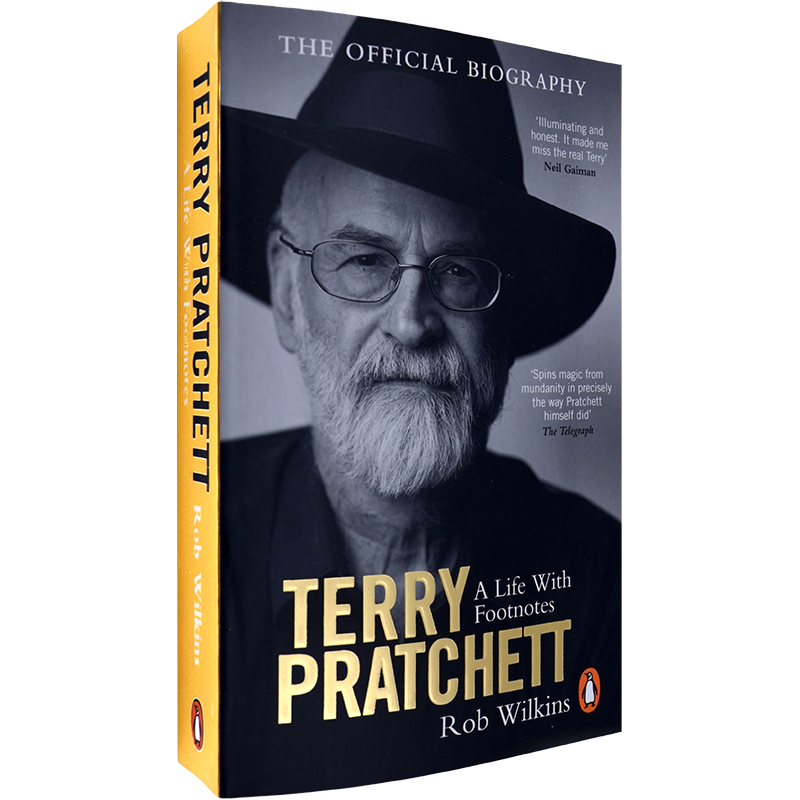 【现货】特里·普拉切特传 Terry Pratchett: A Life With Footnotes: The Official Biography 官方传记 Rob Wilkins 英版进口