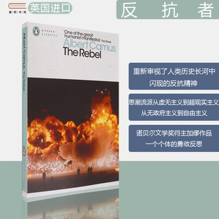 英文进口正版 批判精神 系列 Camus 现货 原版 反抗者 The 图书 企鹅经典 Rebel 诺贝尔文学奖得主加缪代表作之一 Albert