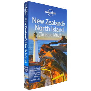 【现货】孤独星球系列 新西兰北岛 Lonely Planet New Zealand's North Island 5 第五版 背包客指南 美版进口 英文原版书