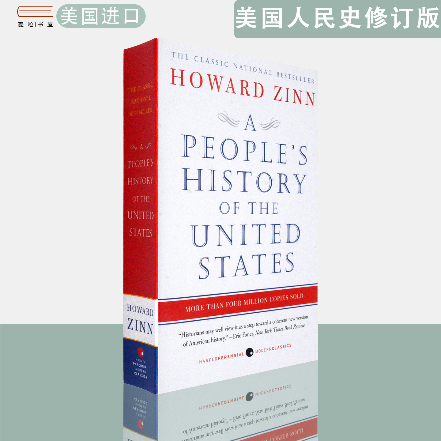 【现货】英文原版霍华德·津恩 美国人民史 修订版 A Peoples History of the United States Reissue Edition Howard Zinn