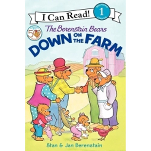 Read 现货 Down Level 原版 Farm the Bears Can 进口绘本 The Jan 贝贝熊去农场 Berenstain