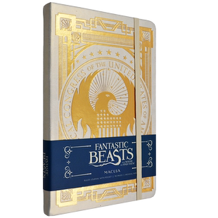 【现货】神奇动物去哪里 周边 精装笔记本 Fantastic Beasts and Where to Find them 收藏系列 MACUSA Hardcover Ruled Journal