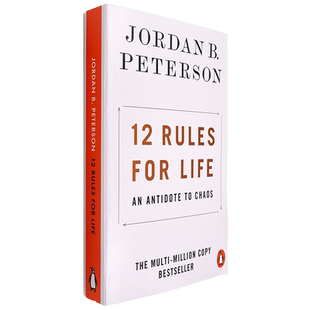 【现货】人生十二条法则 12 Rules for Life 乔登彼得森 Jordan B. Peterson 心理学畅销书 正版进口 英文原版书
