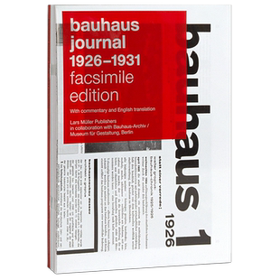 【现货】Bauhaus Journal 1926 - 1931: Facsimile Edition 包豪斯杂志 1926-1931 进口原版艺术图书 正版图书 Lars Müller