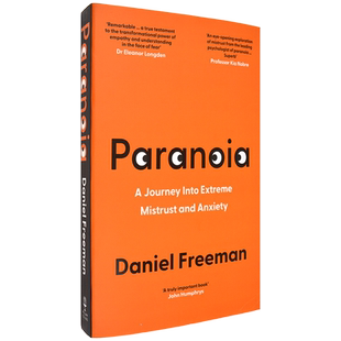 【现货】偏执狂 我的人生——理解和对待极端的不信任 Paranoia: A Psychologist's Journey Into Extreme Mistrust and Anxiety