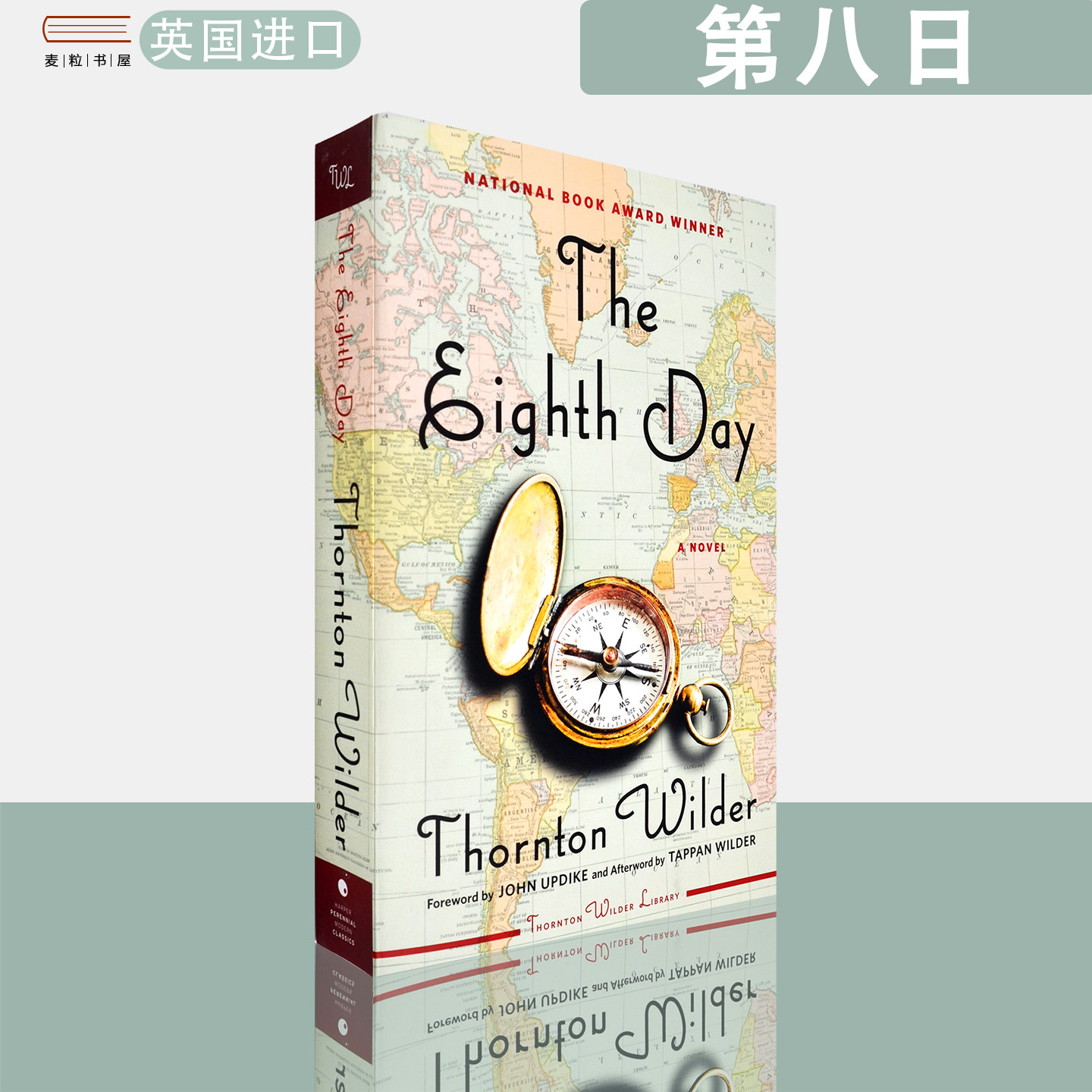 【现货】英文原版 1968年美国国家图书奖获奖小说 桑顿·怀尔德 第八日 The Eighth Day Thornton Wilder