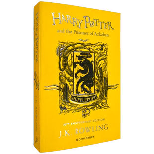 【现货】哈利波特与阿兹卡班囚徒 平装 赫夫帕夫学院 20周年 Harry Potter and the Prisoner of Azkaban – Hufflepuff Edition