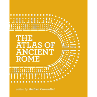 【现货】古罗马地图集：城市传记和肖像 两卷集 精装版 The Atlas of Ancient Rome: Biography and Portraits of the City