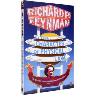 【现货】物理之美 The Character of Physical Law 物理定律的本性 Richard P Feynman 费曼 正版进口 英文原版书 科普作品