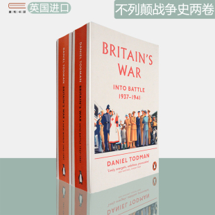 企鹅 Britain War 不列颠战争史两卷集 进口 共两册 英版 Todman Daniel 图书 原版 Volumes 现货