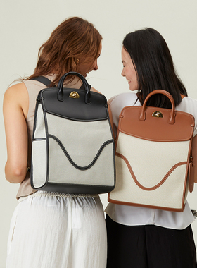 心动的offer6同款OLEADA海岸双肩包新款原创设计高级感通勤电脑包