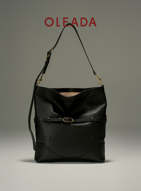 OLEADA灯塔折叠卷卷包2026新品托特包大容量通勤流浪包单肩斜挎包