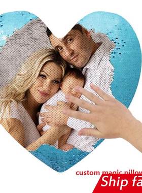 Diy magic custom pillow sofa picture gifts any photo LOGO