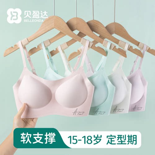 高中生发育期内衣大胸显小防下垂