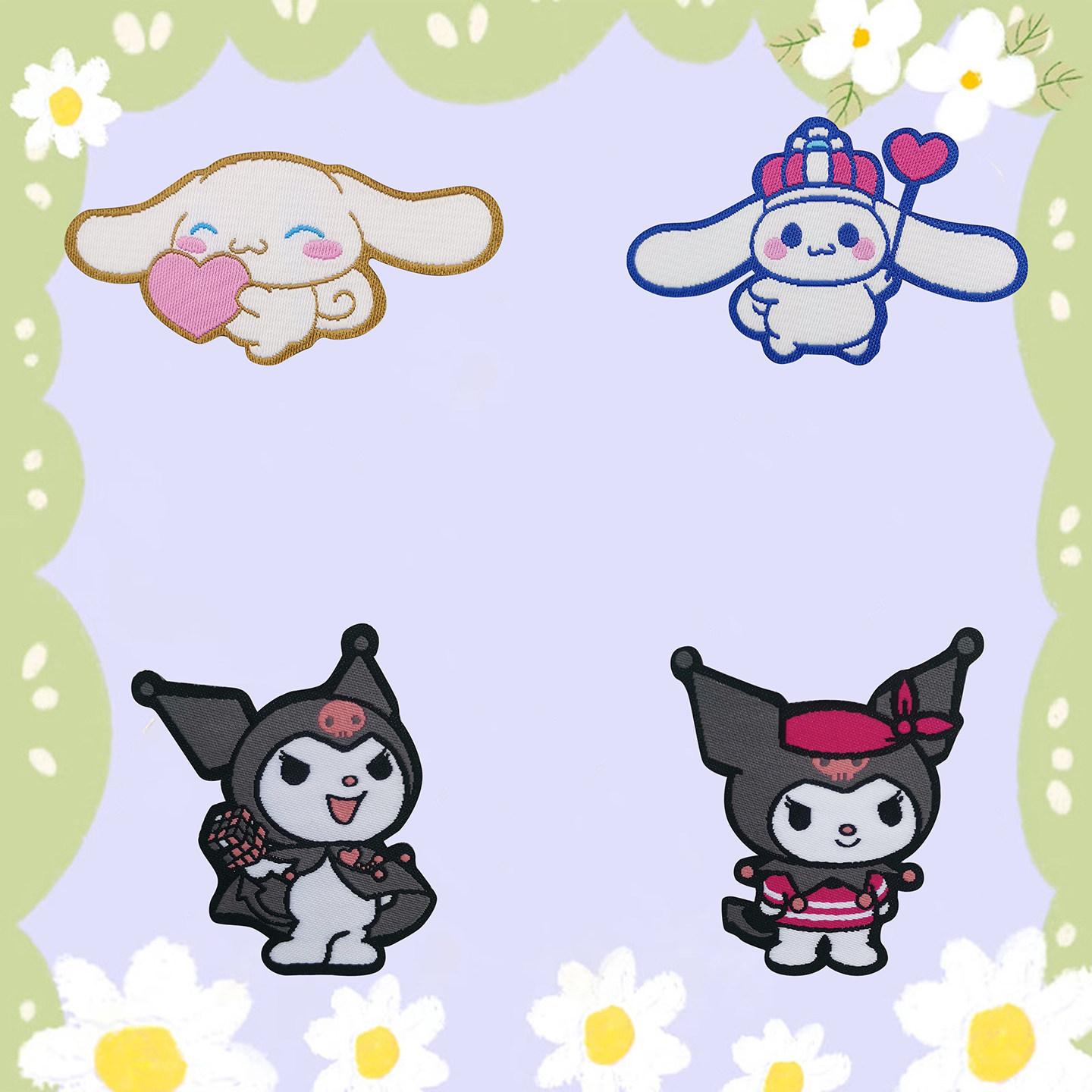 可爱衣服补丁贴自粘免缝薄款布贴