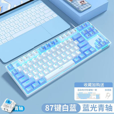 前行者（EWEADN）机械键盘鼠标套装有线键鼠套装办公打字电竞游戏