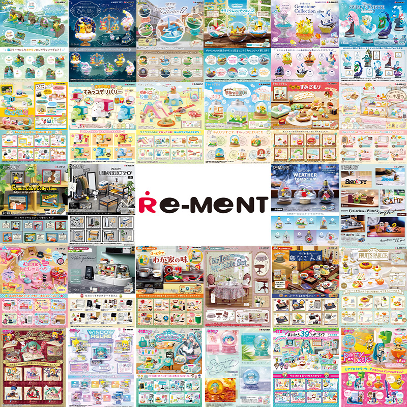 RE-MENT微缩场景食玩盲盒