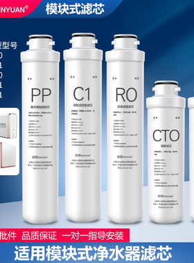 芯园净水器滤芯适用沁园家用纯水KRT5820/5821 5830 6811 KRT6821
