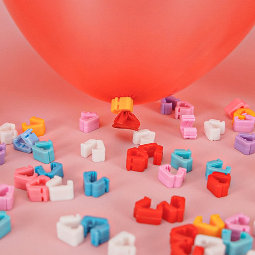 绑气球打结自动神器封口夹子