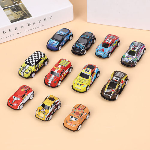 儿童回力小汽车玩具车男孩2一3岁宝宝回力车惯性迷你仿真赛车模型