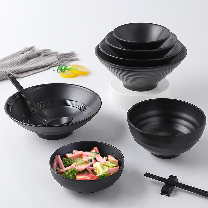 密胺面碗日式商用面馆专用仿瓷餐
