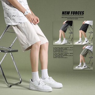 宽松五分裤 运动裤 冰丝速干韩版 2025夏季 休闲裤 男款 百搭新款 子 短裤