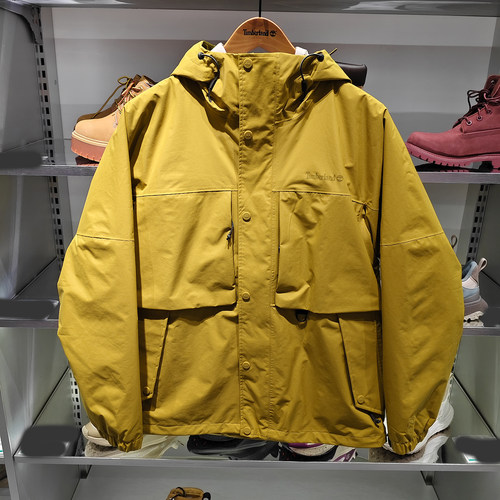 Timberland/添柏岚2025男秋冬防水防风宽松三合一冲锋衣棉服A6A8Y