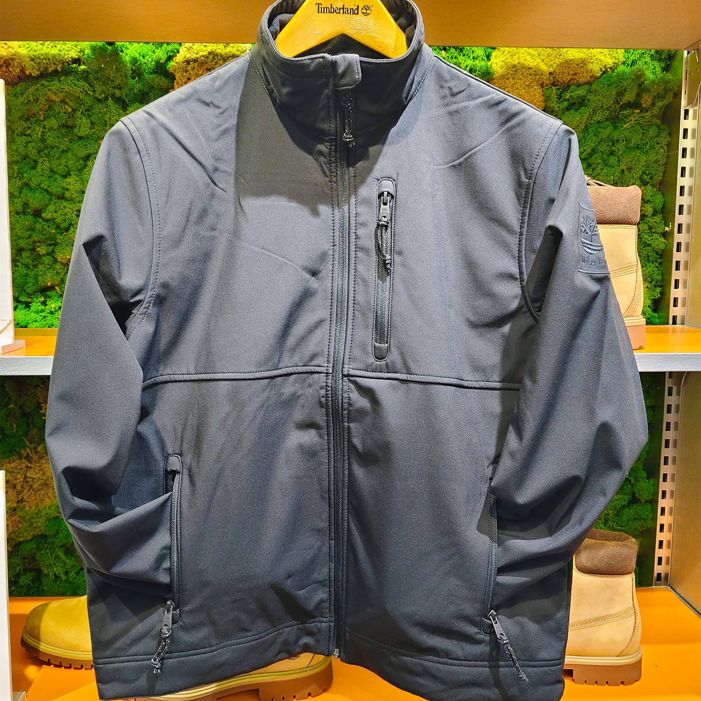 Timberland/添柏岚2025男装外套户外休闲软壳衣防泼水防风|A6AU4