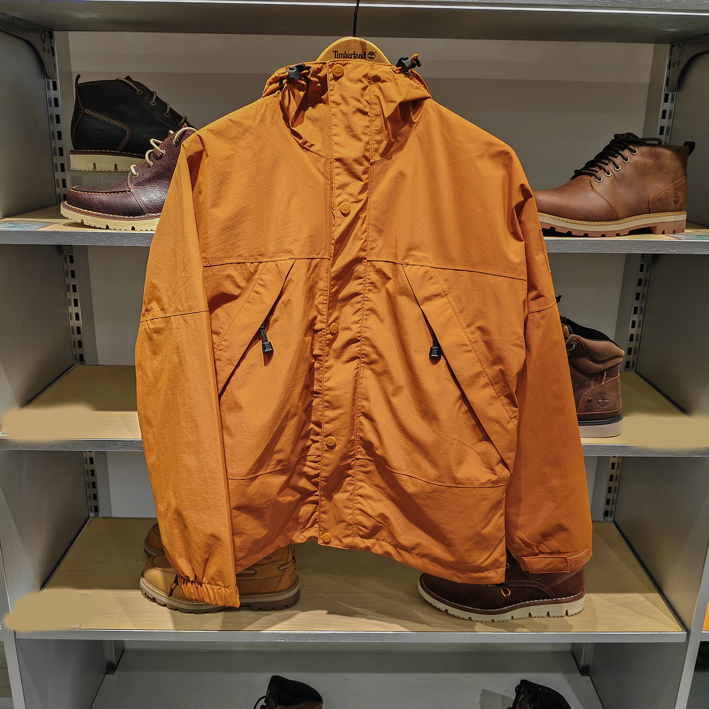 Timberland/添柏岚2025秋冬男装机能风冲锋衣外套防水防风|A68XF