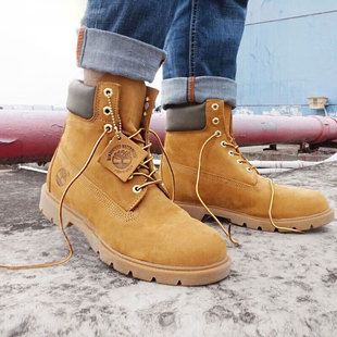 Timberland/添柏岚2025秋冬大黄靴男子新款马丁靴高帮登山鞋18094