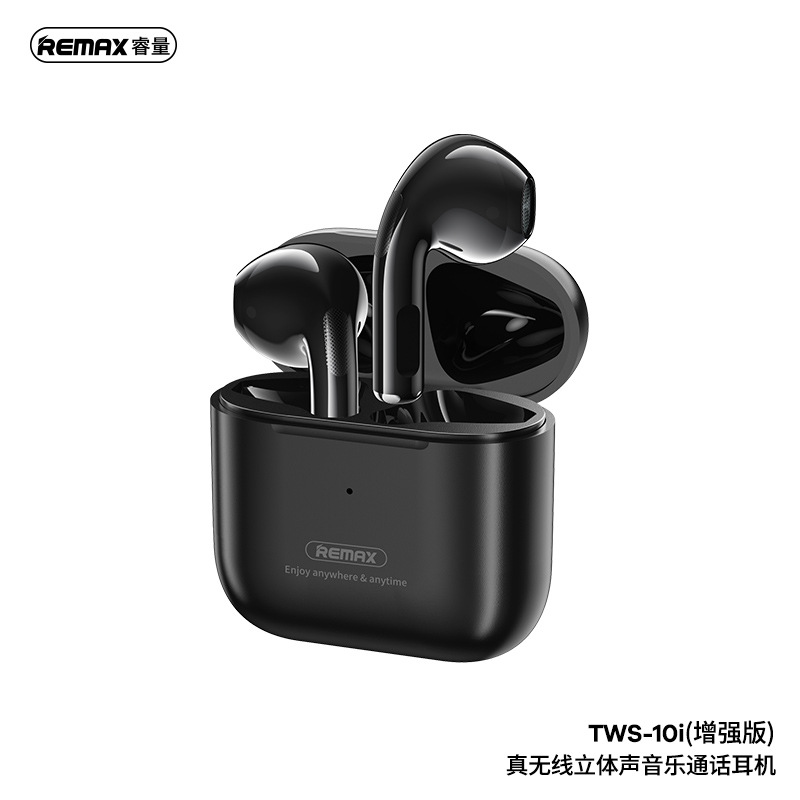 remax/睿量tws-10i真无线蓝牙耳机 hifi音质运动音乐耳机半入耳式