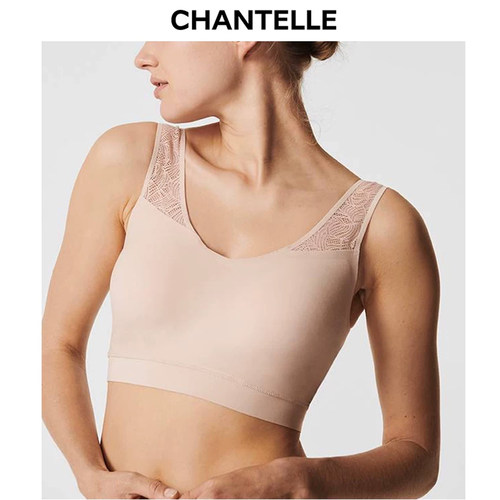 Chantelle无痕美背蕾丝文胸