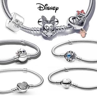 Disney 925 Sterling Silver Bracelet Moments Sparkling