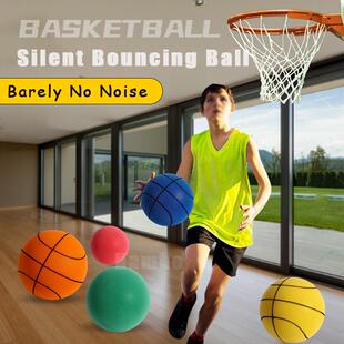 Squeezable Mute Bouncing Basketball Indoor Silent Ball Toys